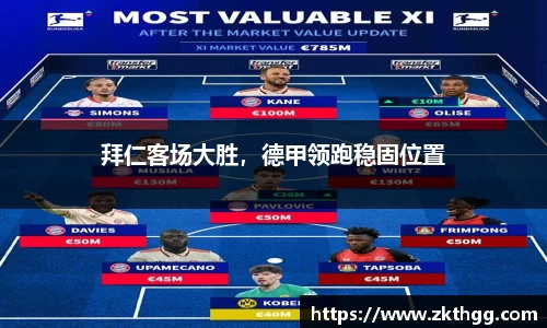 拜仁客场大胜，德甲领跑稳固位置