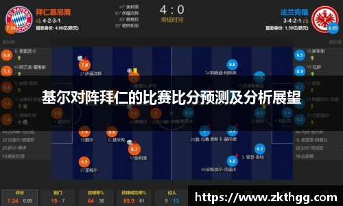 基尔对阵拜仁的比赛比分预测及分析展望