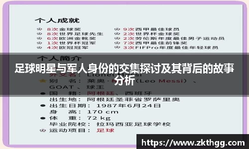 足球明星与军人身份的交集探讨及其背后的故事分析